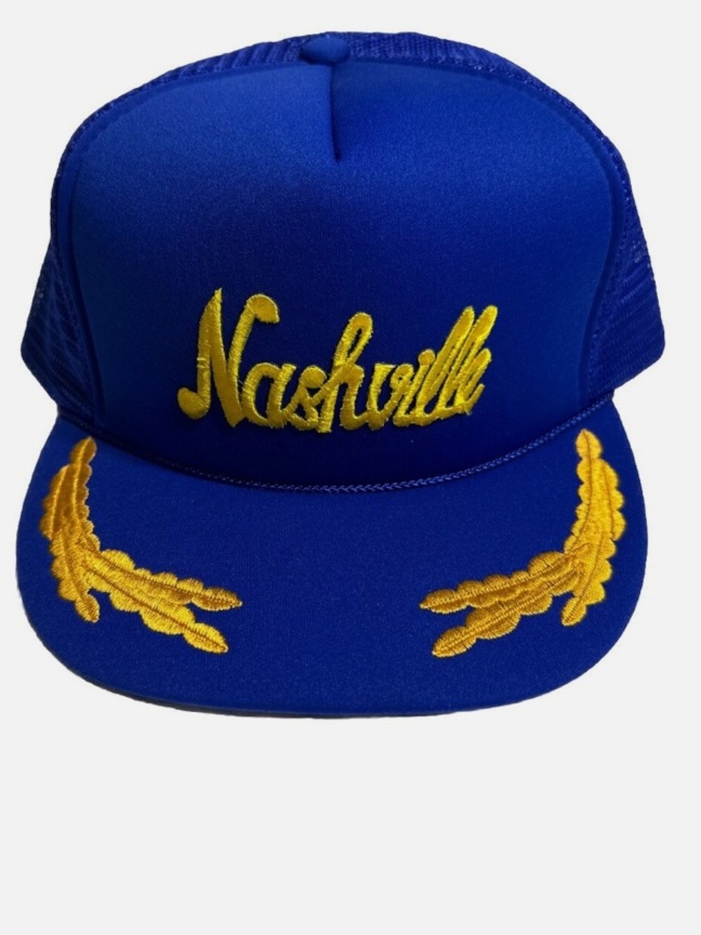 New NASHVILLE truckers hat.